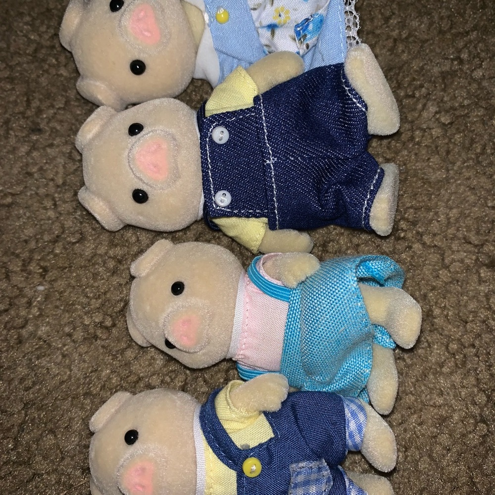 calico critter pig family